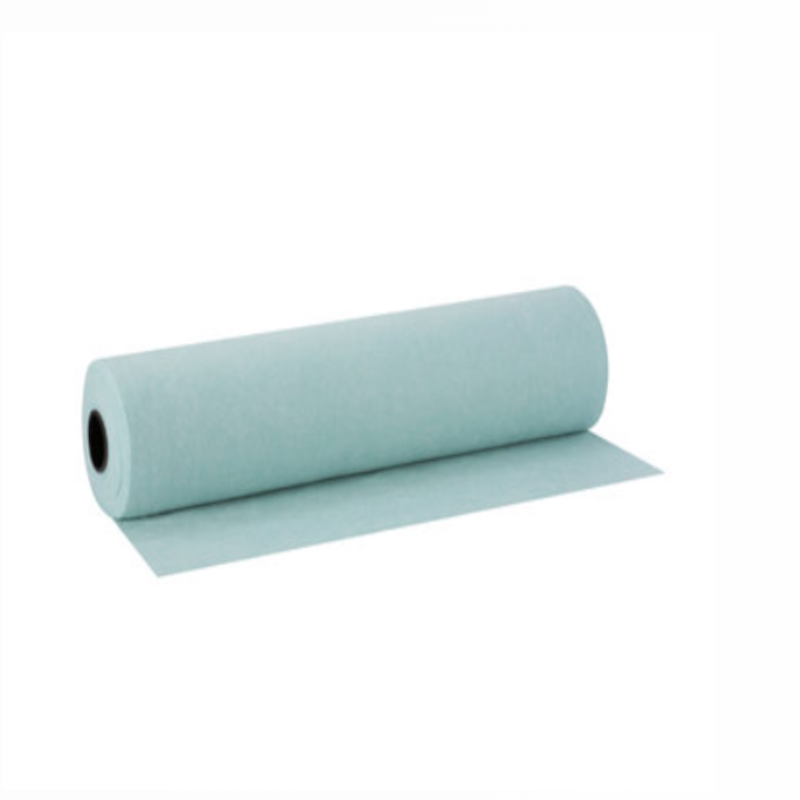 Geotêxtil não-tecido de 150 (+10%;-15%) g/m² de fibra curta de poliéster.