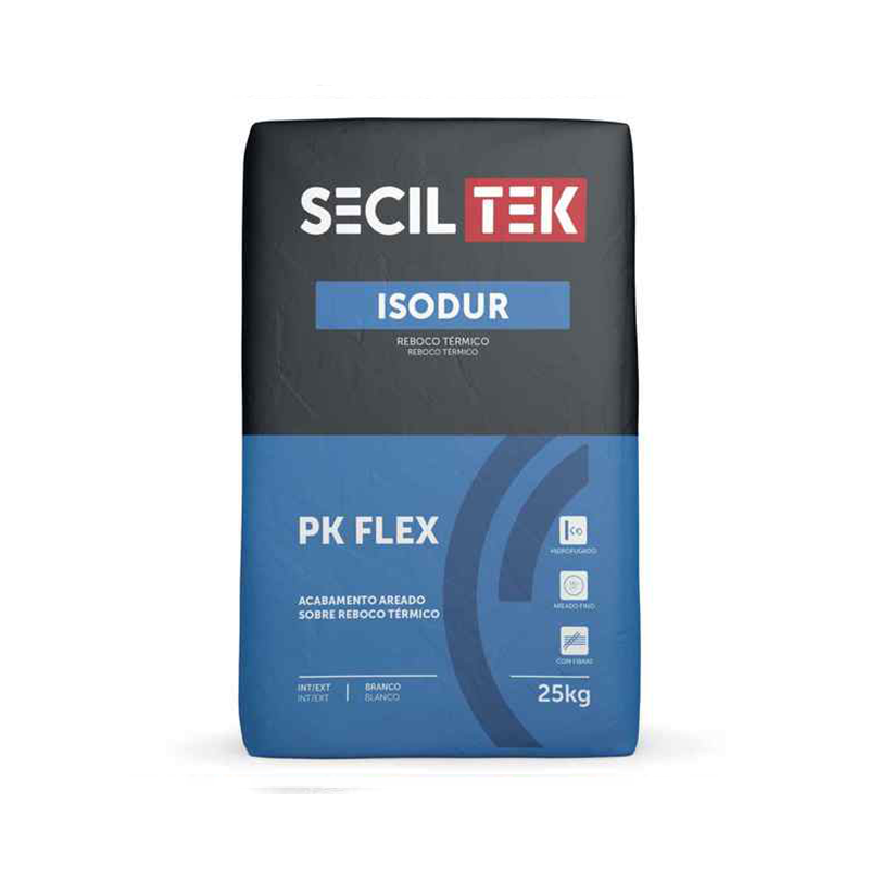 Acabamento para reboco térmico SECILTEK ISODUR PK FLEX